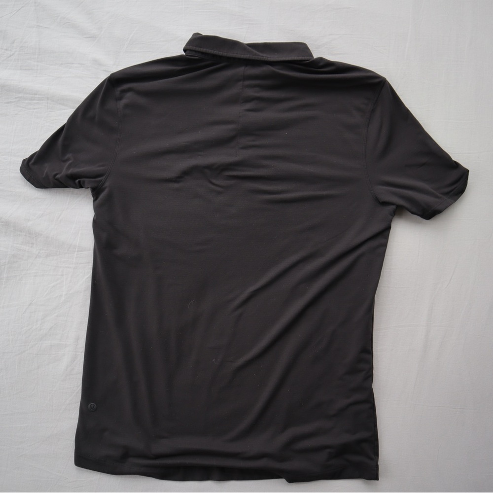 Lululemon Black Polo Shirt - Picture 2 of 4